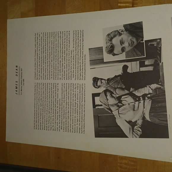 James Dean collectors black and white portrait - Picture 2 of 3